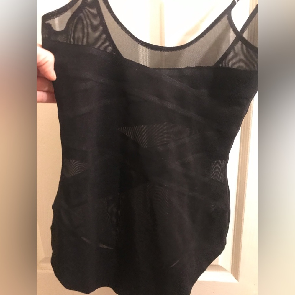 Bebe sheer body suit